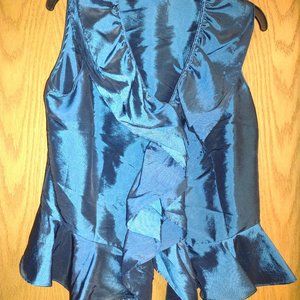 Shimmery Ruffled Blouse